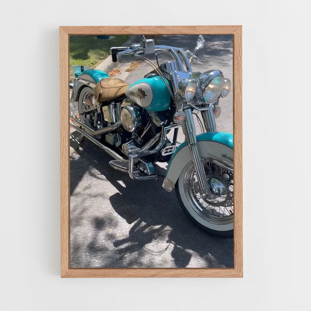Poster Héritage classique intemporel – affiche Harley-Davidson (vue 4)